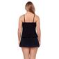 Womens America Beach Eden Garden V-Hem Tankini Swim Top - image 3