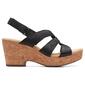 Womens Clarks® Collections Giselle Beach Wedge Sandals - image 2
