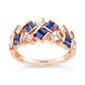 Le Vian&#40;R&#41; Blueberry Sapphire&#40;tm&#41; & Vanilla Diamonds&#40;R&#41; Baguette Ring - image 1