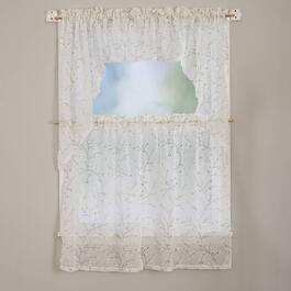 Willow Floral Print Valance