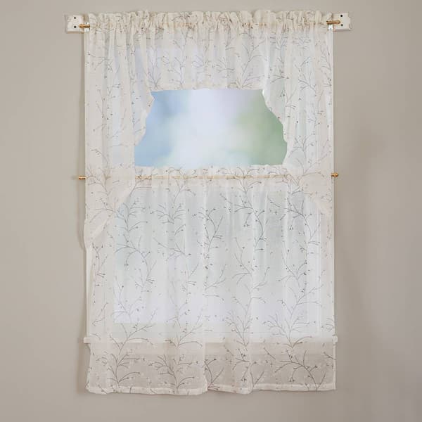 Willow Floral Print Valance - image 