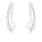 Splendid Pearls 14kt. White Gold Dangling Akoya Pearl Earrings - image 2