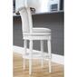 New Ridge Home Goods Chapman Bar-Height Swivel Barstool - White - image 2