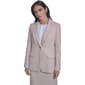 Womens Calvin Klein Long Sleeve One Button Sparkle Blazer - image 1