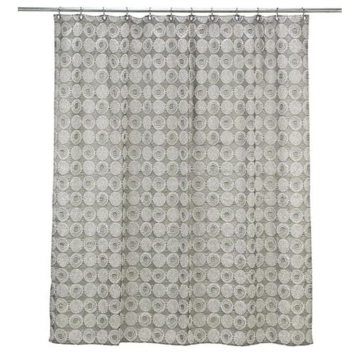 Avanti Galaxy Shower Curtain - Silver