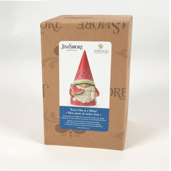 Jim Shore Heartwood Creek Watermelon Gnome Figurine