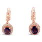 Le Vian(R) 1 1/4cttw. Grape Amethyst(tm) Diamond Earrings - image 1