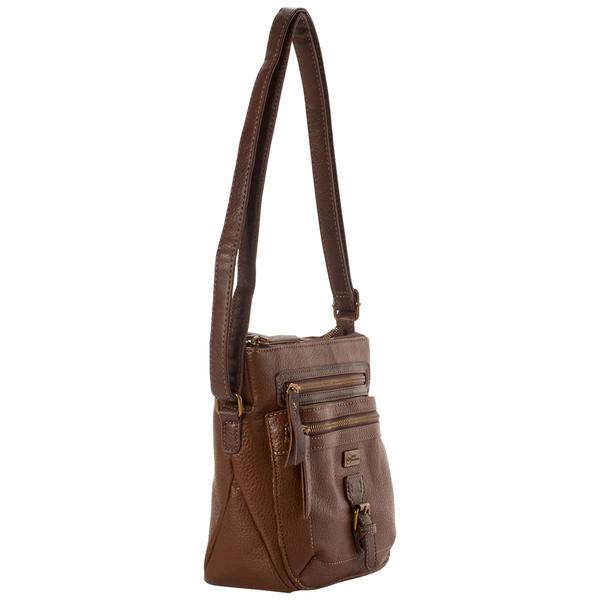 White Mountain Belt Buckle Crossbody
