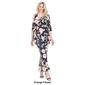Womens White Mark 2pc. Head to Toe Floral Set - image 9