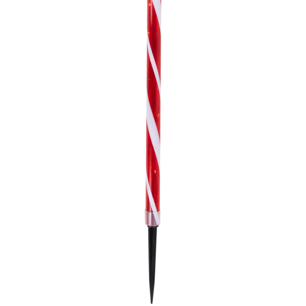 Northlight LED Red & White Candy Cane Pathway Markers -  Set of 8