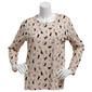 Womens Architect(R) Long Sleeve Slub Cat Leaf Tee - image 1