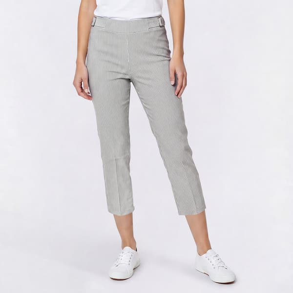 Womens Love Scarlet Stripe Wide Leg Capris