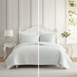 Laura Ashley Rosebud Stripe Reversible Reversible Qulit Set - image 10