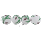 Northlight 4ct. Glittered Glass Ball Christmas Ornaments - image 4
