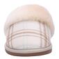 Womens LAMO Sheepskin Scuff Plaid Slippers - image 3