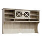 Sauder Costa Collection Large Hutch - Chalked Chestnut - image 1