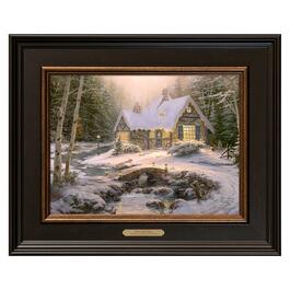 Thomas Kinkade Studios Winter Light Cottage Classic Print