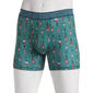 Mens Jockey Dog & Cat Nutcrackers Boxer Briefs - Green - image 1