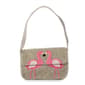 SOL and MER Beaded Flamingo Shoulder Bag - image 1