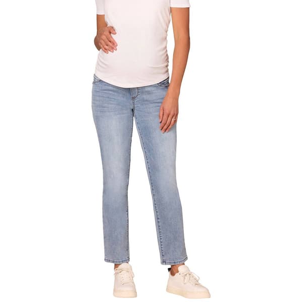 Womens Democract Absolution(R) Light Blue Maternity Jeans - image 