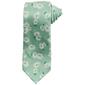 Mens John Henry&#40;R&#41; Large Daisy Floral Tie - image 1