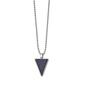 Mens Gentlemen's Classics&#40;tm&#41; Genuine Lapis Triangle Necklace - image 1