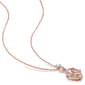 Gemstone Classics&#8482; 10kt. Rose Gold Vintage Drop Necklace - image 3