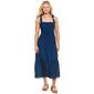 Juniors Love Tree Smocked Bodice Tier Gauze Maxi Dress - image 1