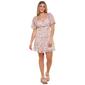 Juniors Trixxi Puff Sleeve Emma Floral Tier Sheath Dress - image 1
