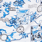 Womens Emaline Key Items Cap Sleeve Tropical Postcard Tee - image 6