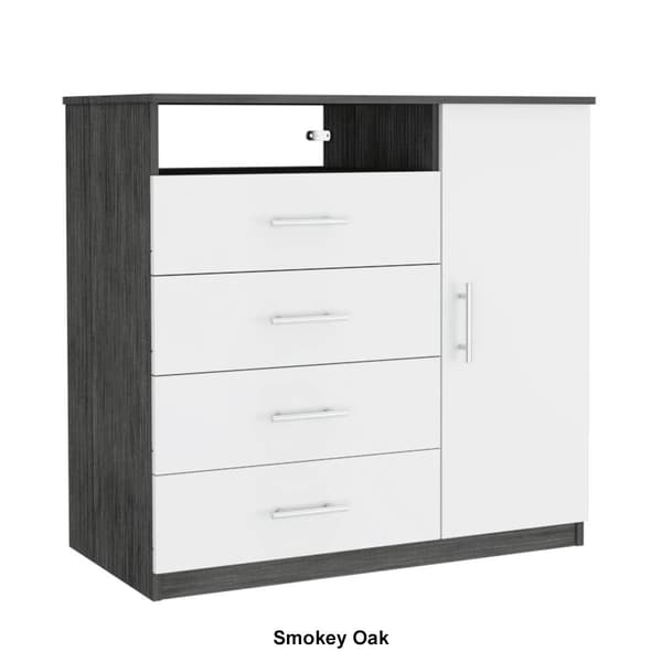 FM FURNITURE Carolina 4 Drawer Dresser