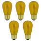 Northlight Seasonal 25pk. S14 Yellow Christmas Replacement Bulbs - image 5