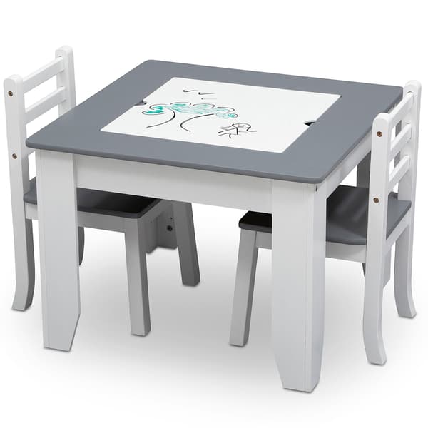 Delta Children Chelsea Table and Chair Set with Storage