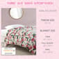 Betsey Johnson Bouquet Day Plush-Fleece Blanket - image 8