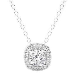 Nova Star® White Gold 1/3ctw. Lab Grown Diamond Pendant Necklace