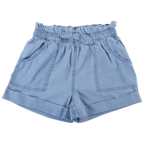 Girls &#40;7-16&#41; Nautica Paperbag Waist Shorts - image 