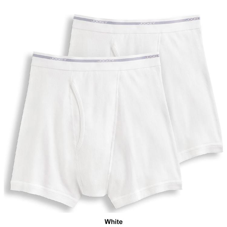 Mens Big Jockey® 2pk. of Classic Full Rise Boxer Briefs