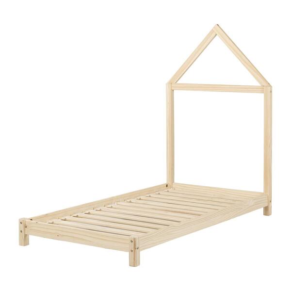 South Shore Sweedi Twin Bed w/House Frame Headboard - image 
