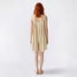 Juniors Hunter & Brown Linen Blend Sack Romper with Pockets - image 2