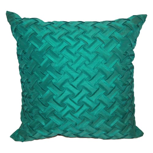 Universal Home Fashions Lattice Decorative Pillow - 18x18 - image 