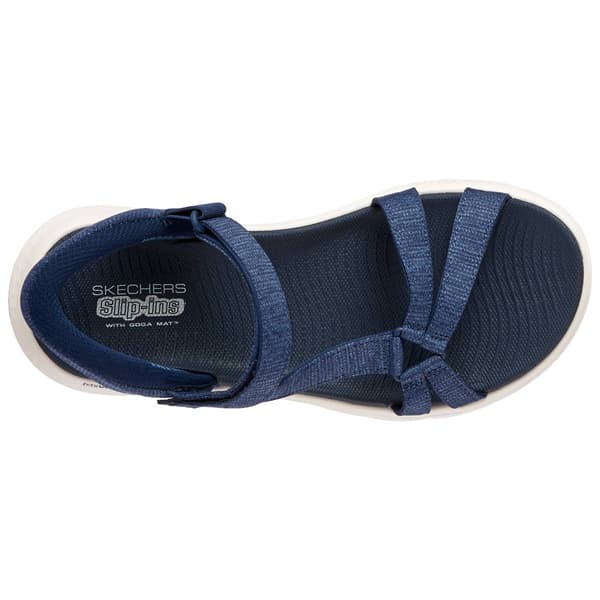 Womens Skechers Go Walk Flex SD Illuminate Sandals
