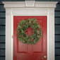 National Tree 28in. Black Tie Xmas Needles & Cedar Wreath - image 2