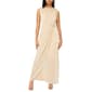 Womens MSK Sleeveless Metallic Knit Side Drape Midi - image 1