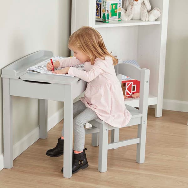 Melissa &amp; Doug® Wooden Lift-Top Desk And Chair