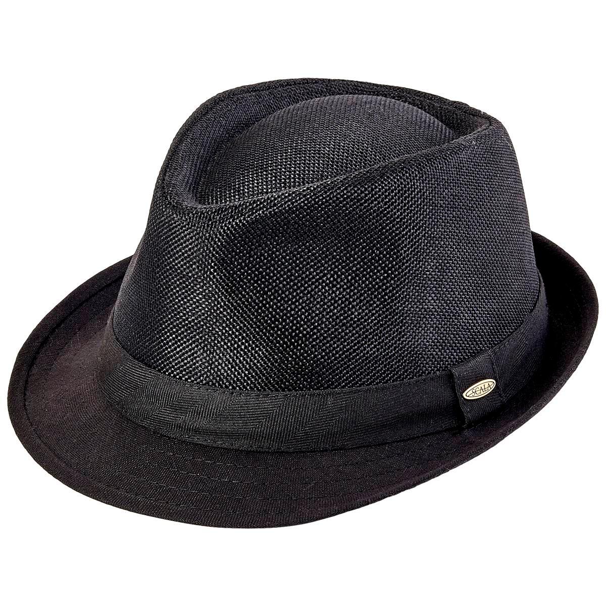 Mens Scala Reeded Fedora