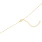 Athra 14kt. Gold over Brass & Round Crystal Pendant Necklace - image 2