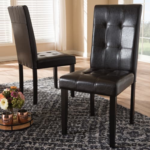 Baxton Studio Avery Dining Chairs - Set of 2