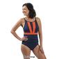 Womens Dolfin&#174; Aquashape Color Block Moderate One Piece Swimsuit - image 2