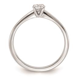 Pure Fire 14kt. White Gold Lab Grown Diamond Complete Ring