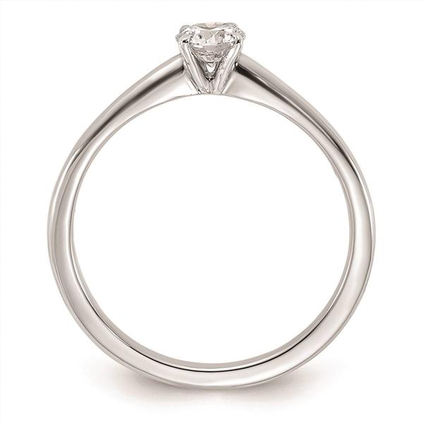 Pure Fire 14kt. White Gold Lab Grown Diamond Complete Ring